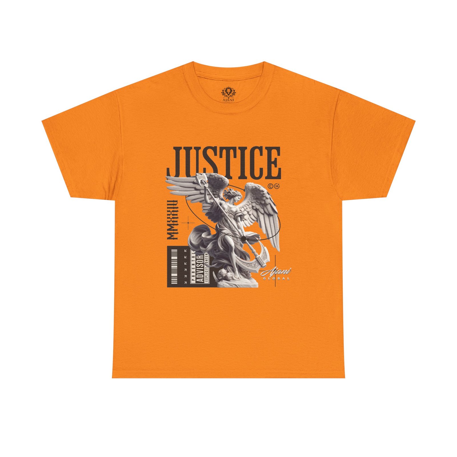 Angel of Justice Heavy Cotton Tee - Image 17