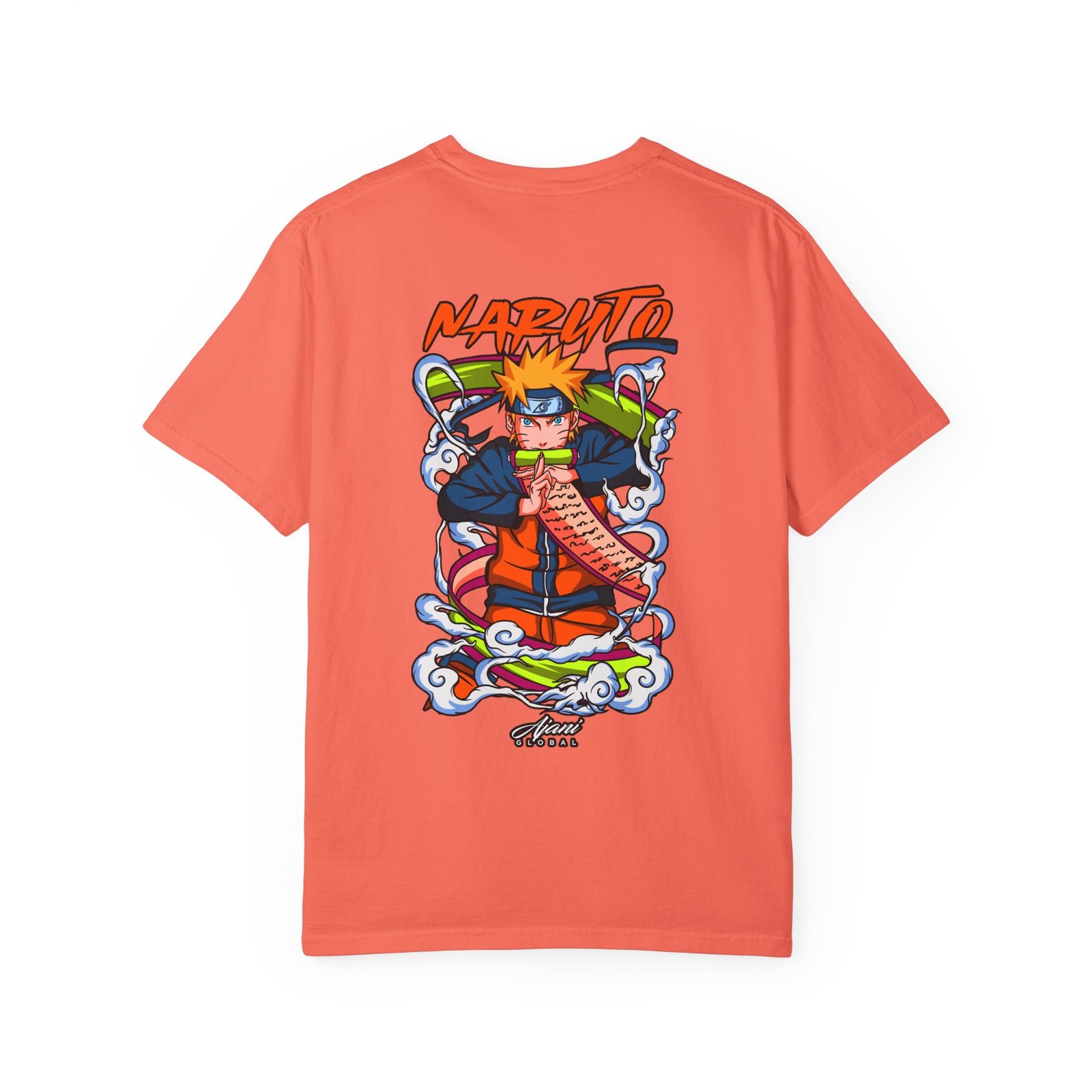 Naruto Clone Jutsu Garment-Dyed T-shirt - Image 10