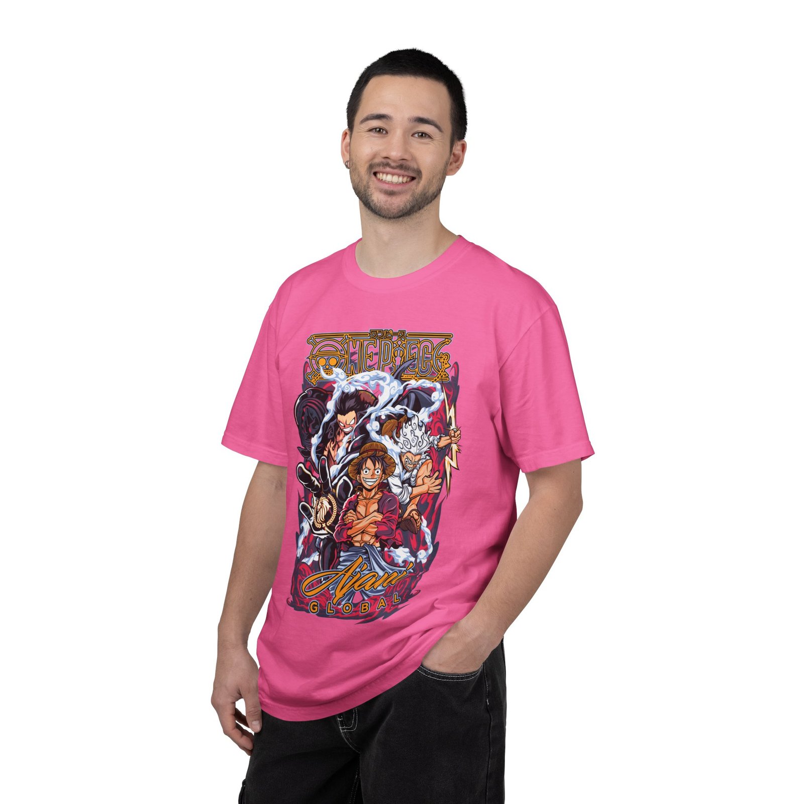 Luffy Army of One-Dyed T-shirt - Image 36
