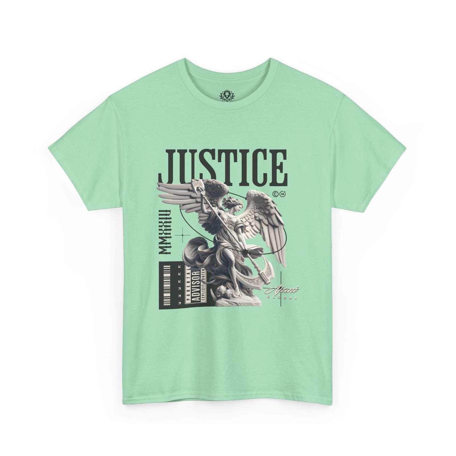 Angel of Justice Heavy Cotton Tee