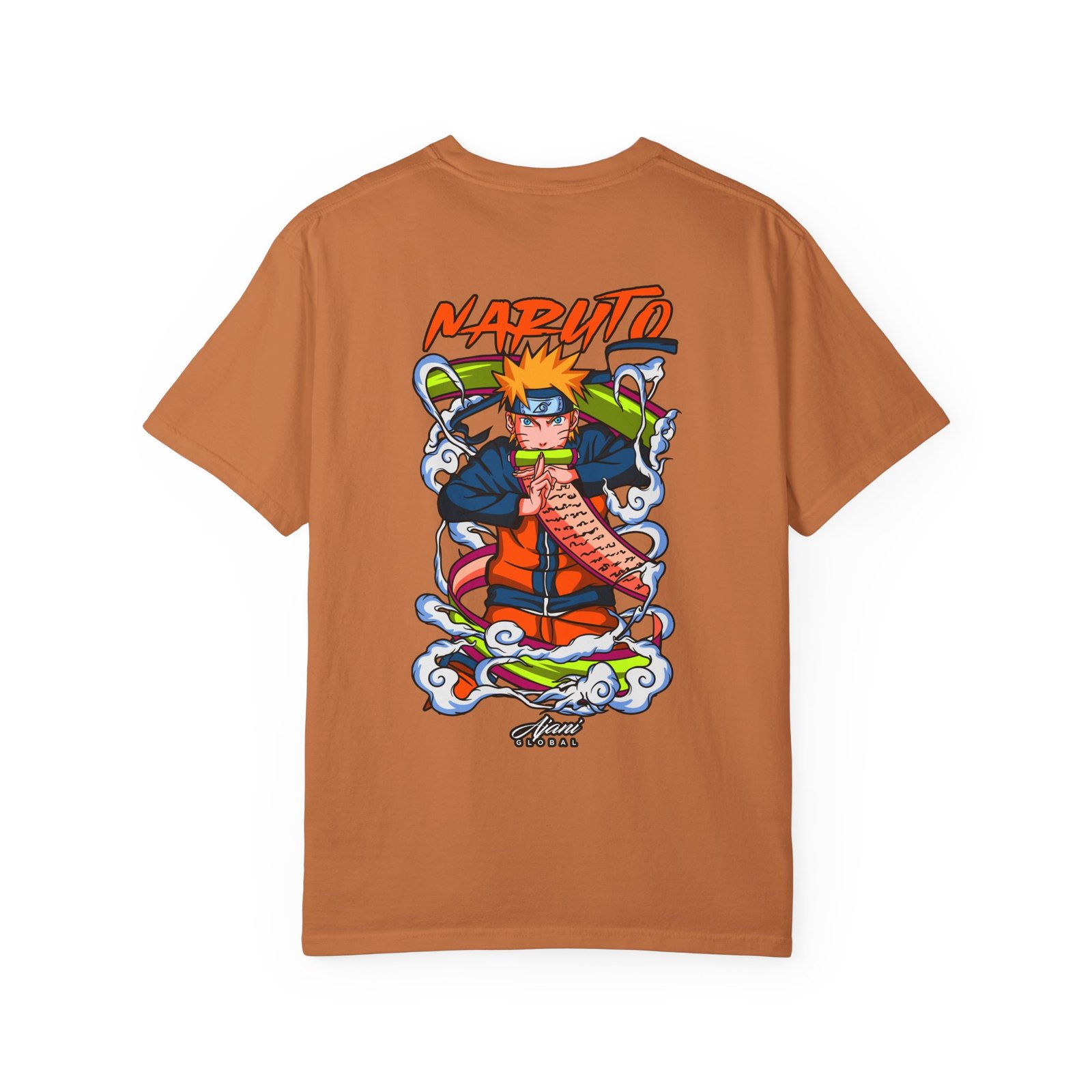 Naruto Clone Jutsu Garment-Dyed T-shirt - Image 14