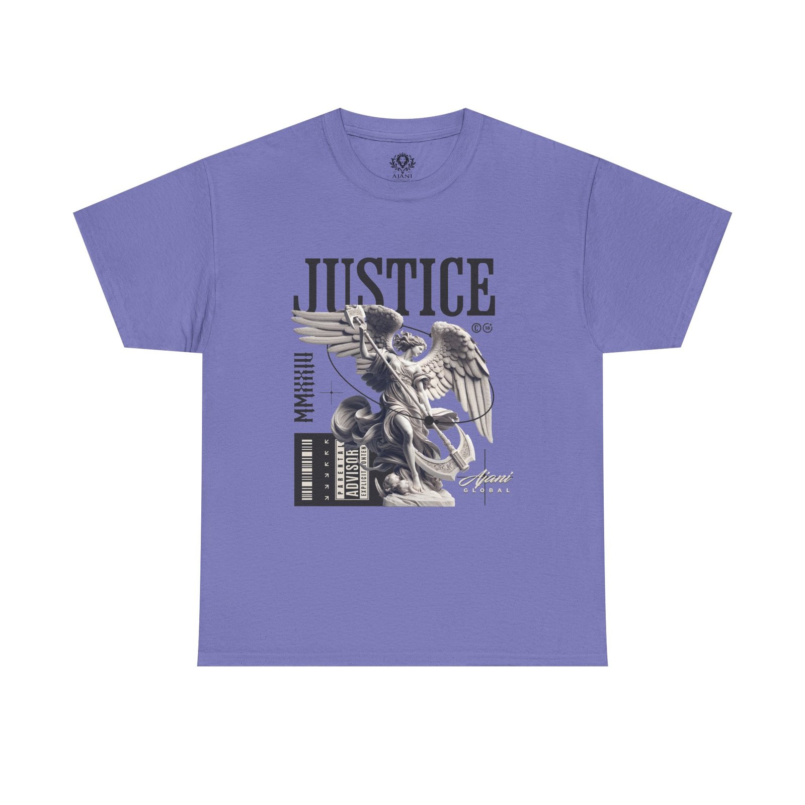 Angel of Justice Heavy Cotton Tee - Image 31