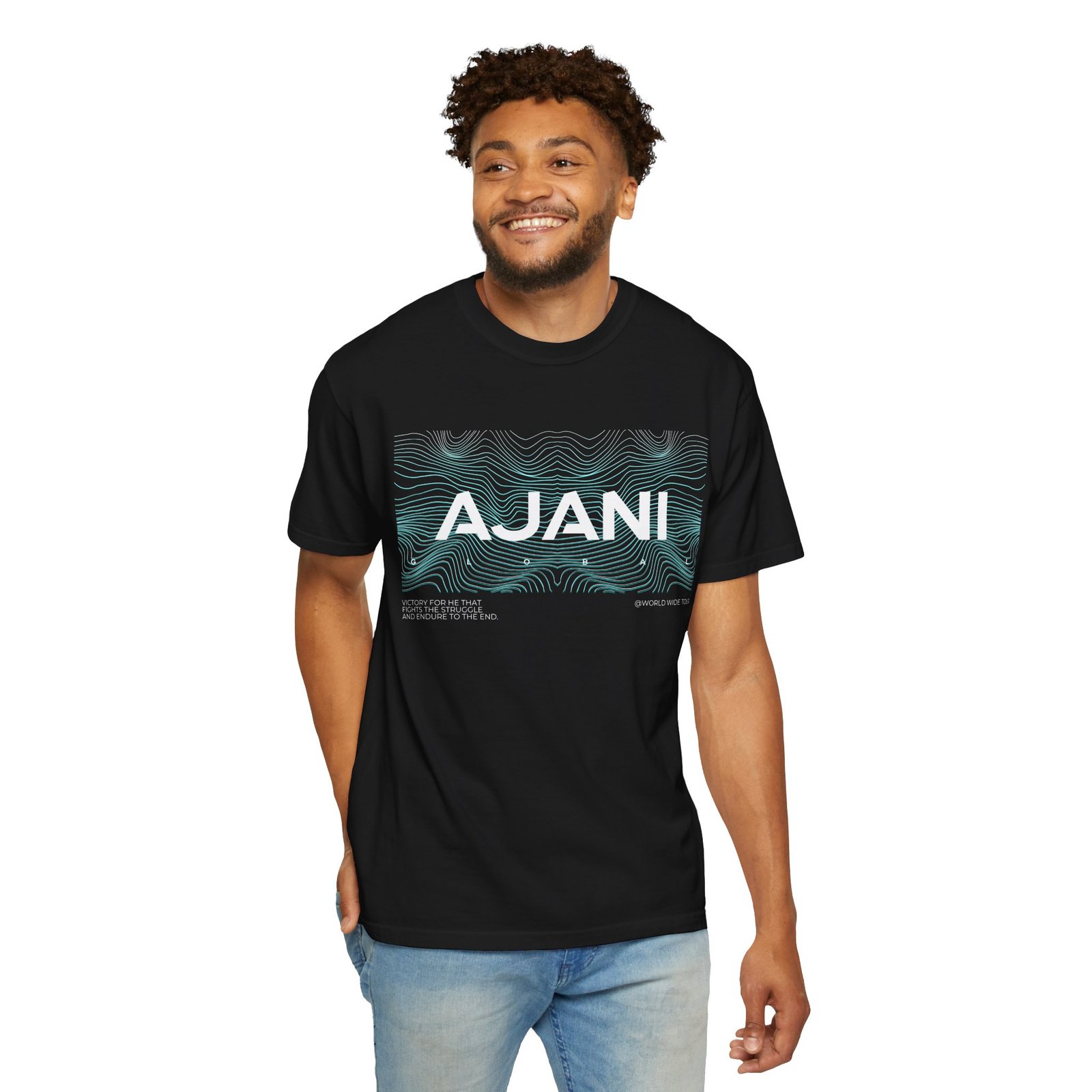 Inosuke Ajani-Dyed T-shirt - Image 25