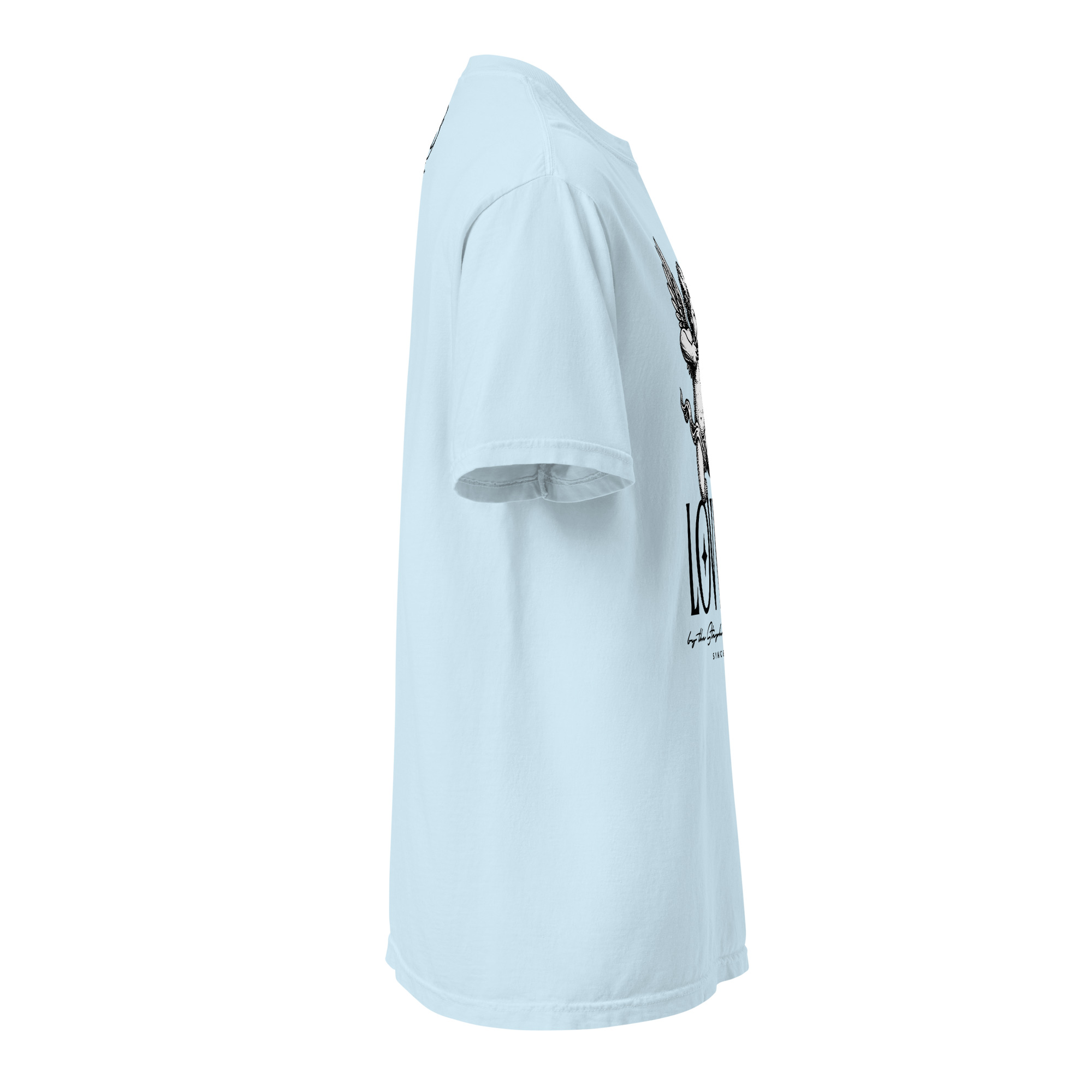 Unisex garment-dyed heavyweight t-shirt - Image 47