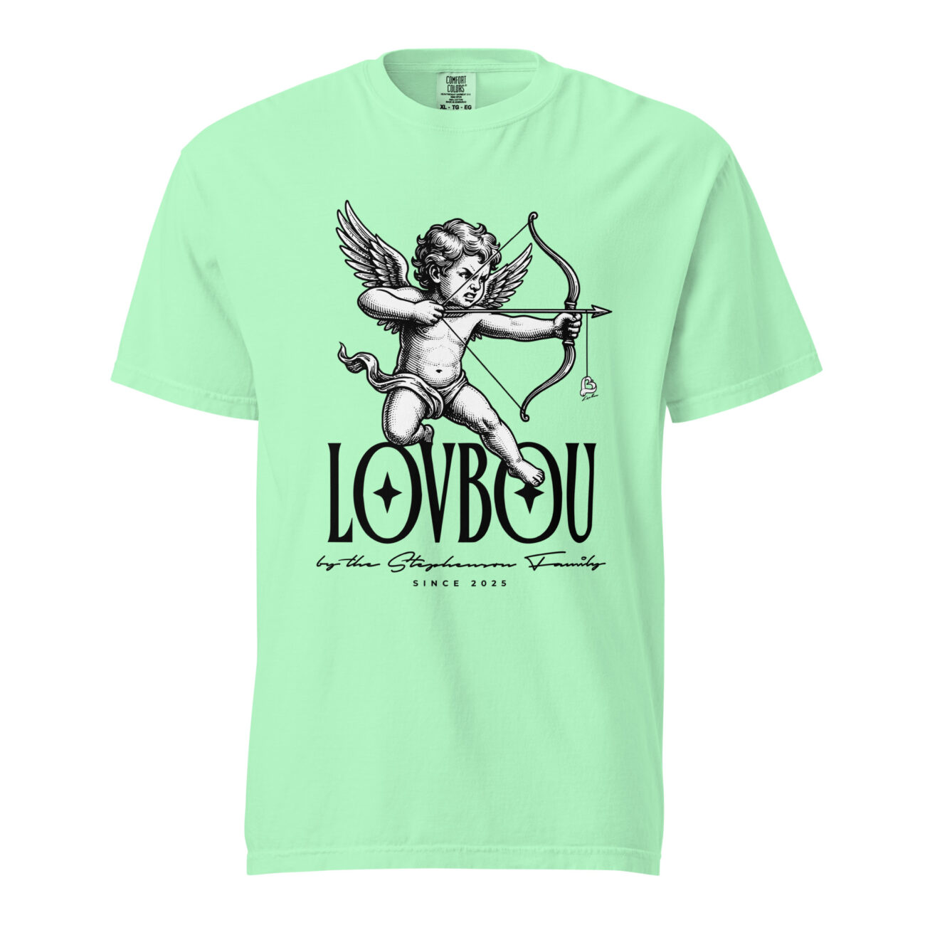 Unisex garment-dyed heavyweight t-shirt