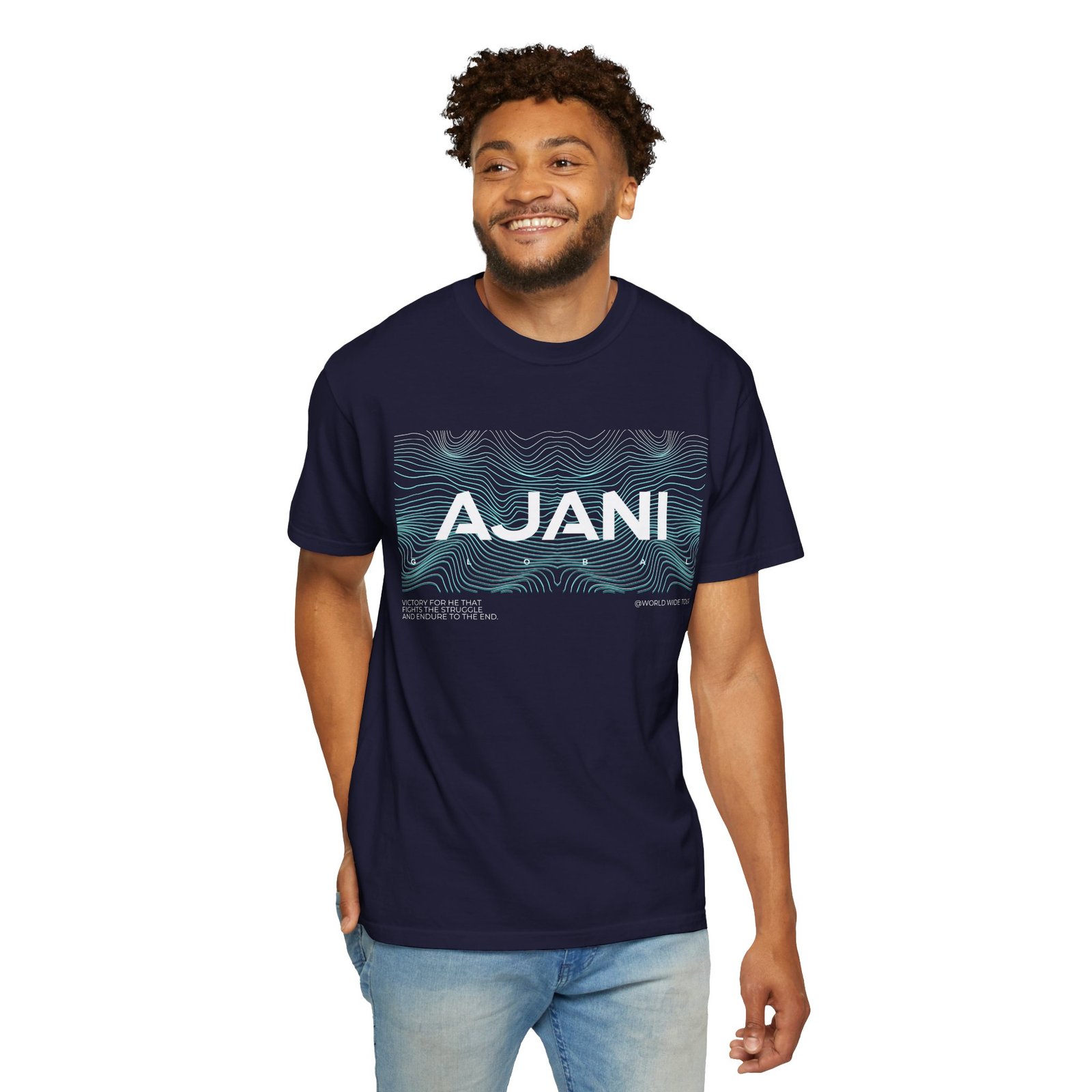 Inosuke Ajani-Dyed T-shirt - Image 5