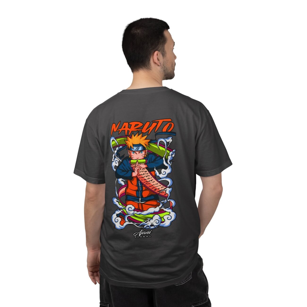 Naruto Clone Jutsu Garment-Dyed T-shirt