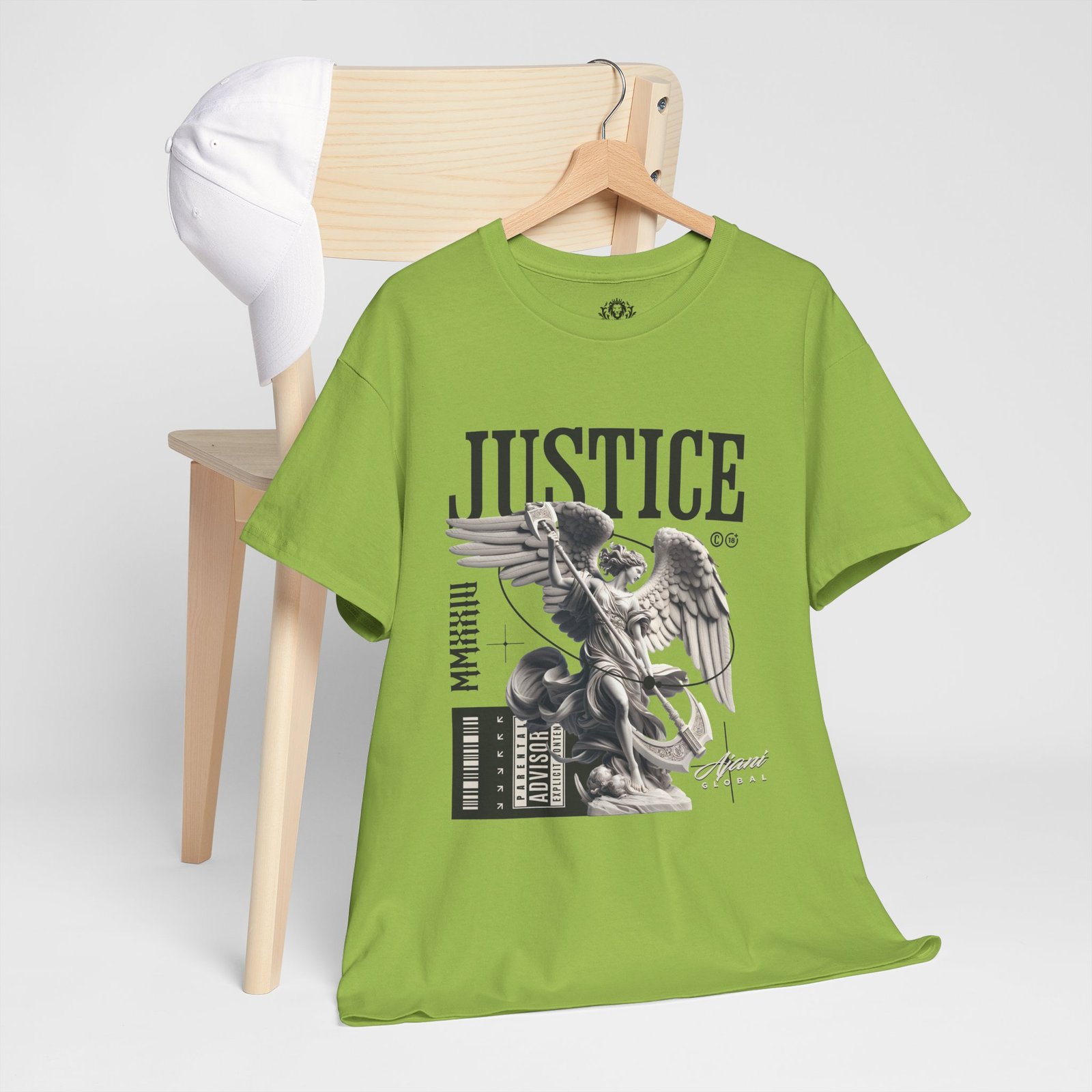 Angel of Justice Heavy Cotton Tee - Image 24