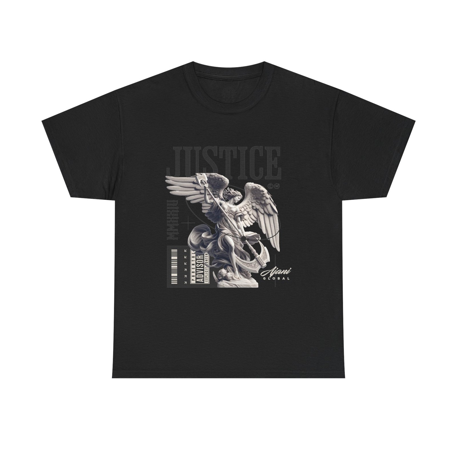 Angel of Justice Heavy Cotton Tee - Image 11
