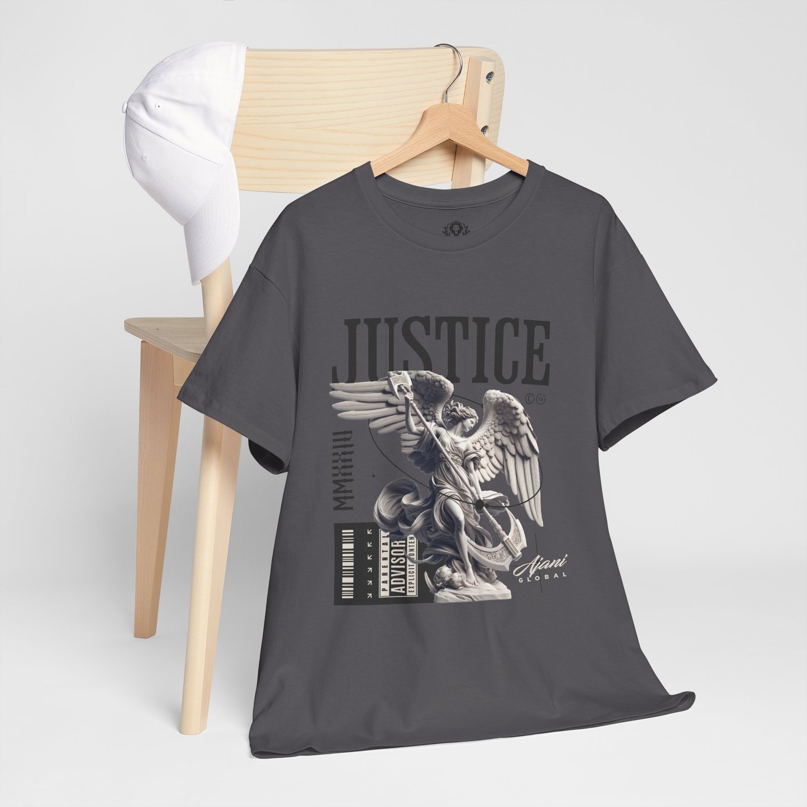 Angel of Justice Heavy Cotton Tee - Image 30