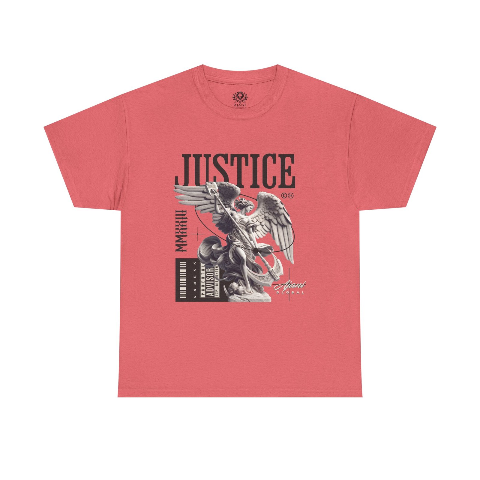 Angel of Justice Heavy Cotton Tee - Image 8