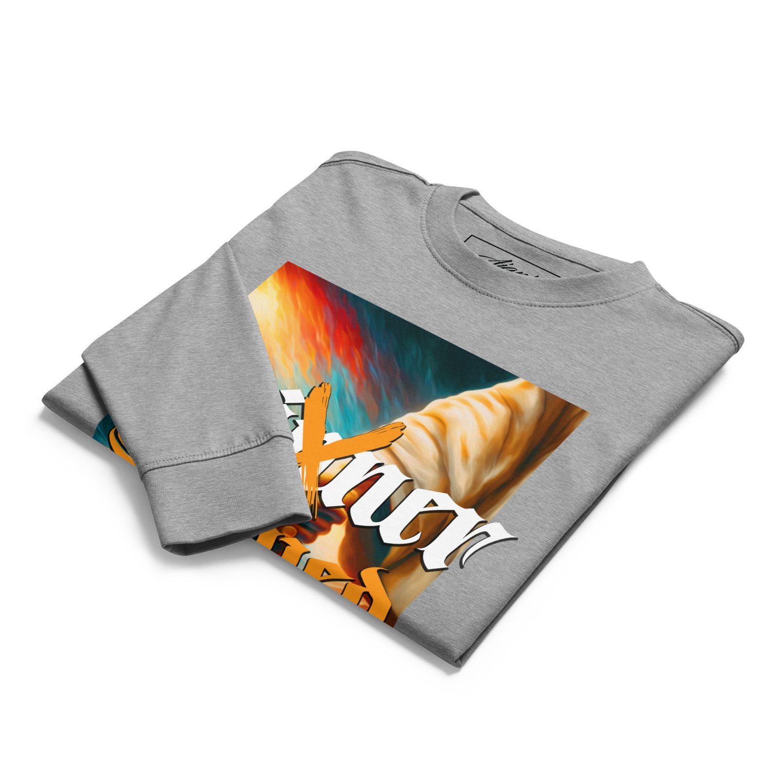 Men's heavyweight long sleeve t-shirt - Image 9